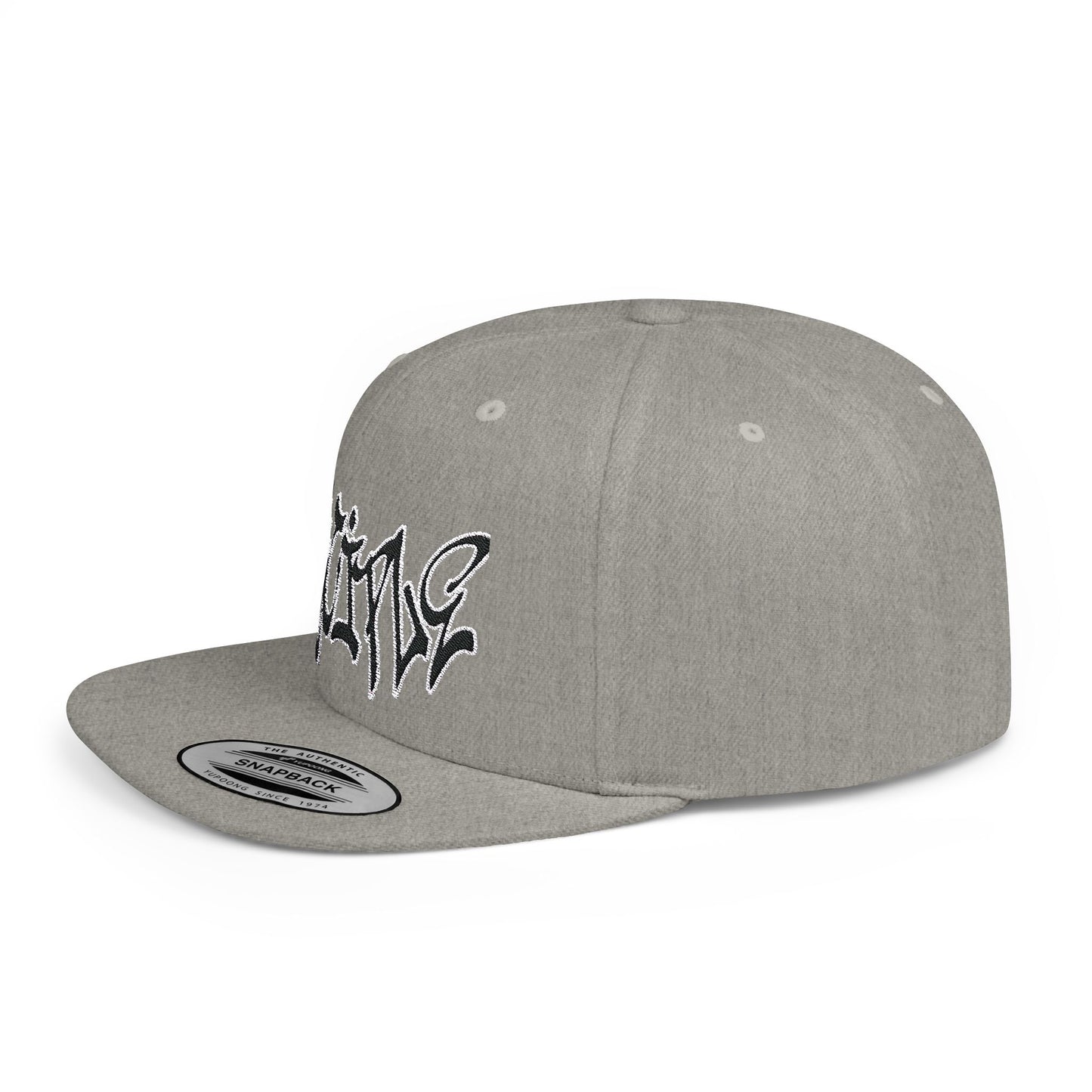 Flat Bill Snapback embroidered "Disciple" Hat