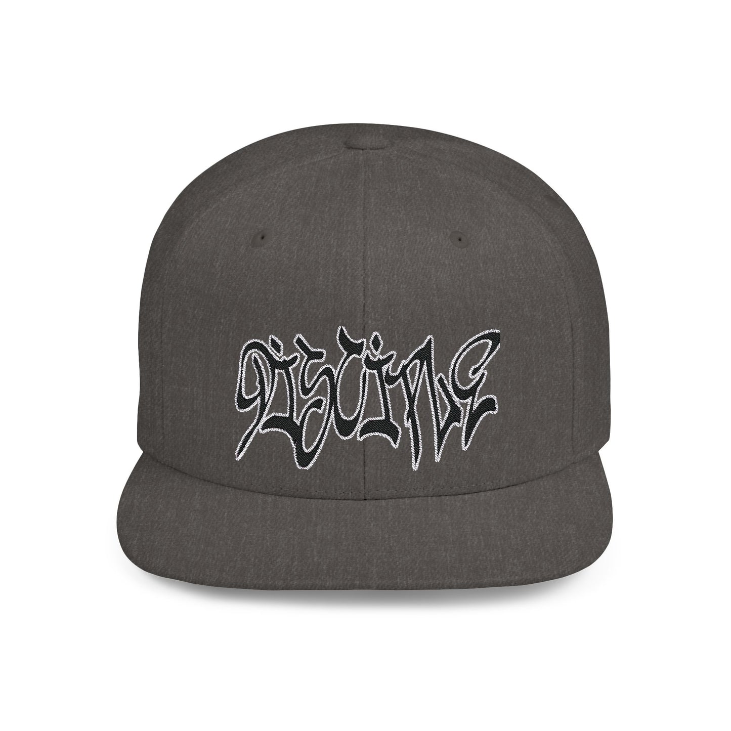 Flat Bill Snapback embroidered "Disciple" Hat