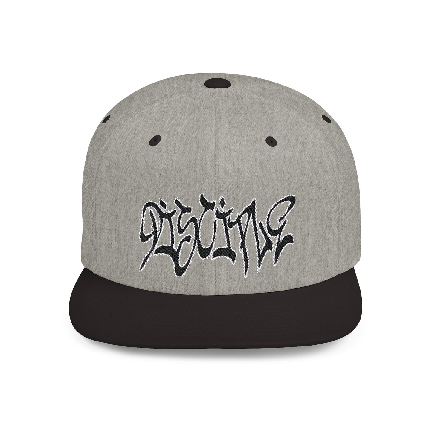 Flat Bill Snapback embroidered "Disciple" Hat