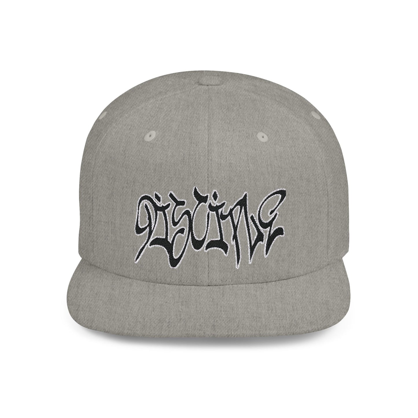 Flat Bill Snapback embroidered "Disciple" Hat