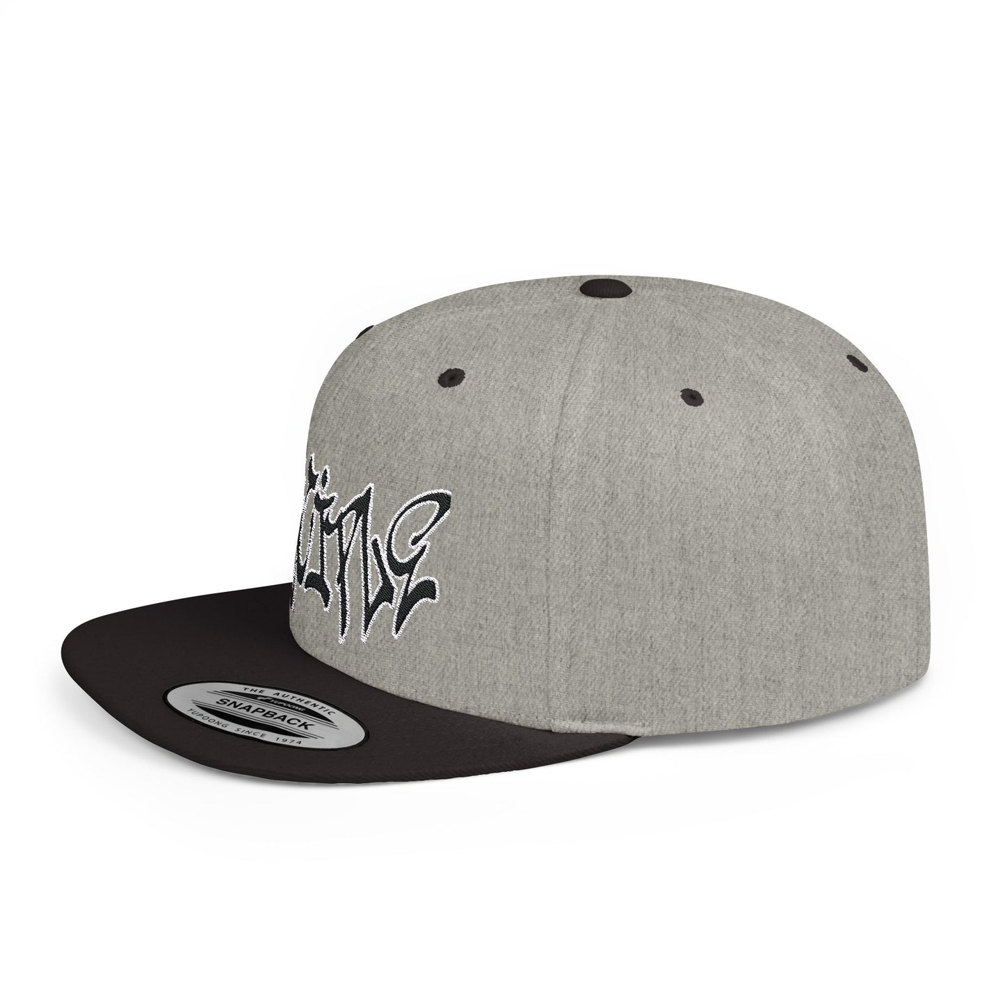 Flat Bill Snapback embroidered "Disciple" Hat