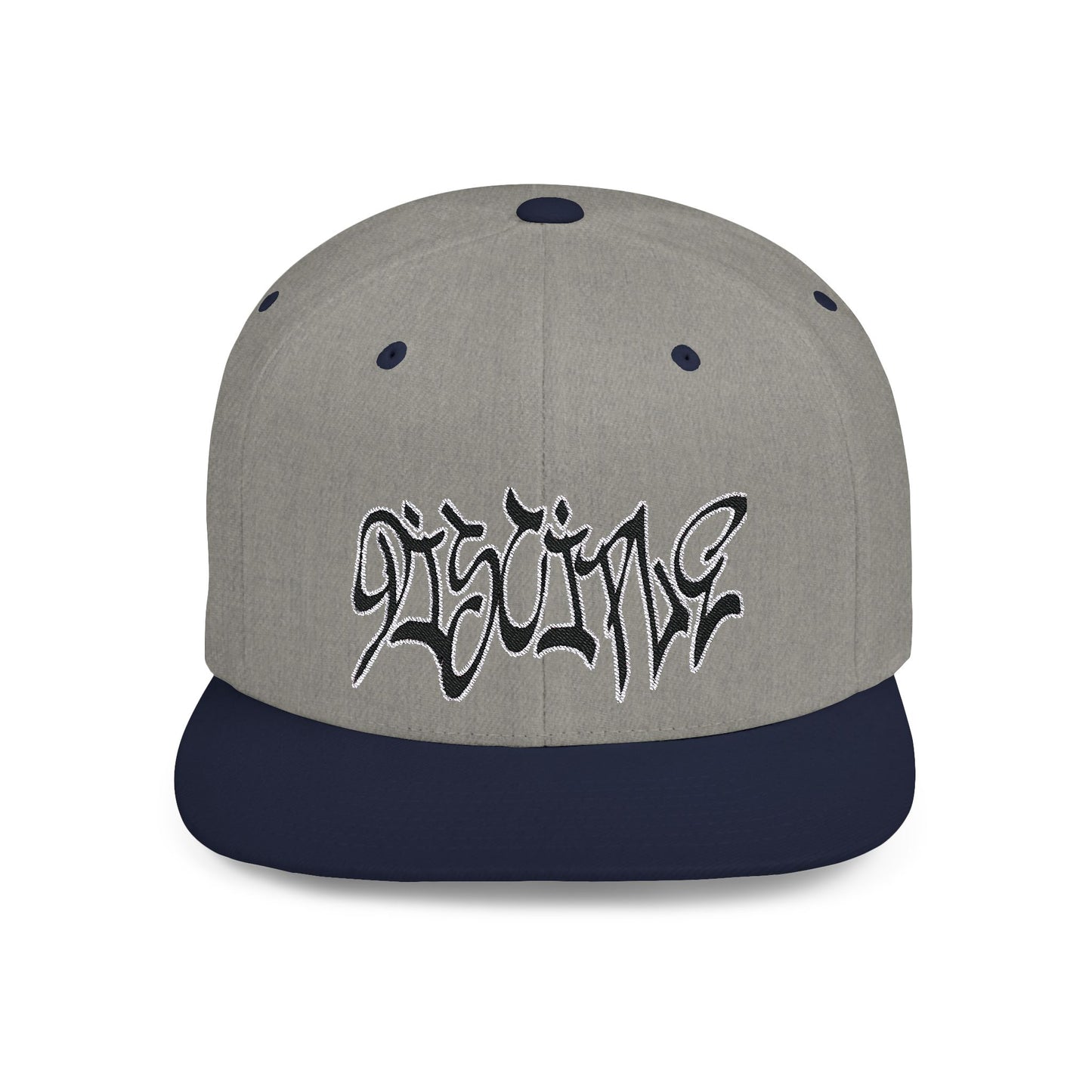 Flat Bill Snapback embroidered "Disciple" Hat