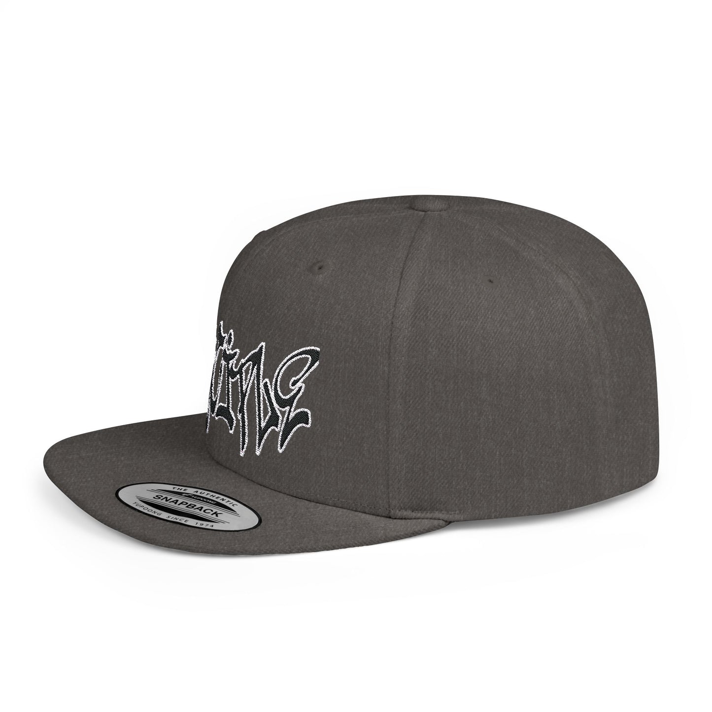 Flat Bill Snapback embroidered "Disciple" Hat